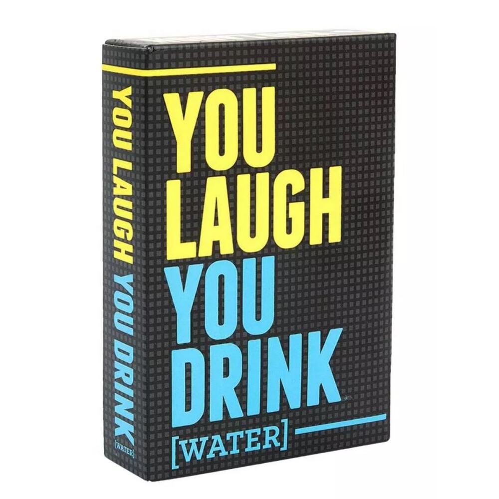 NEW You Laugh you Drink Water Card Party or Family Game Funny Drinking‎ Game!